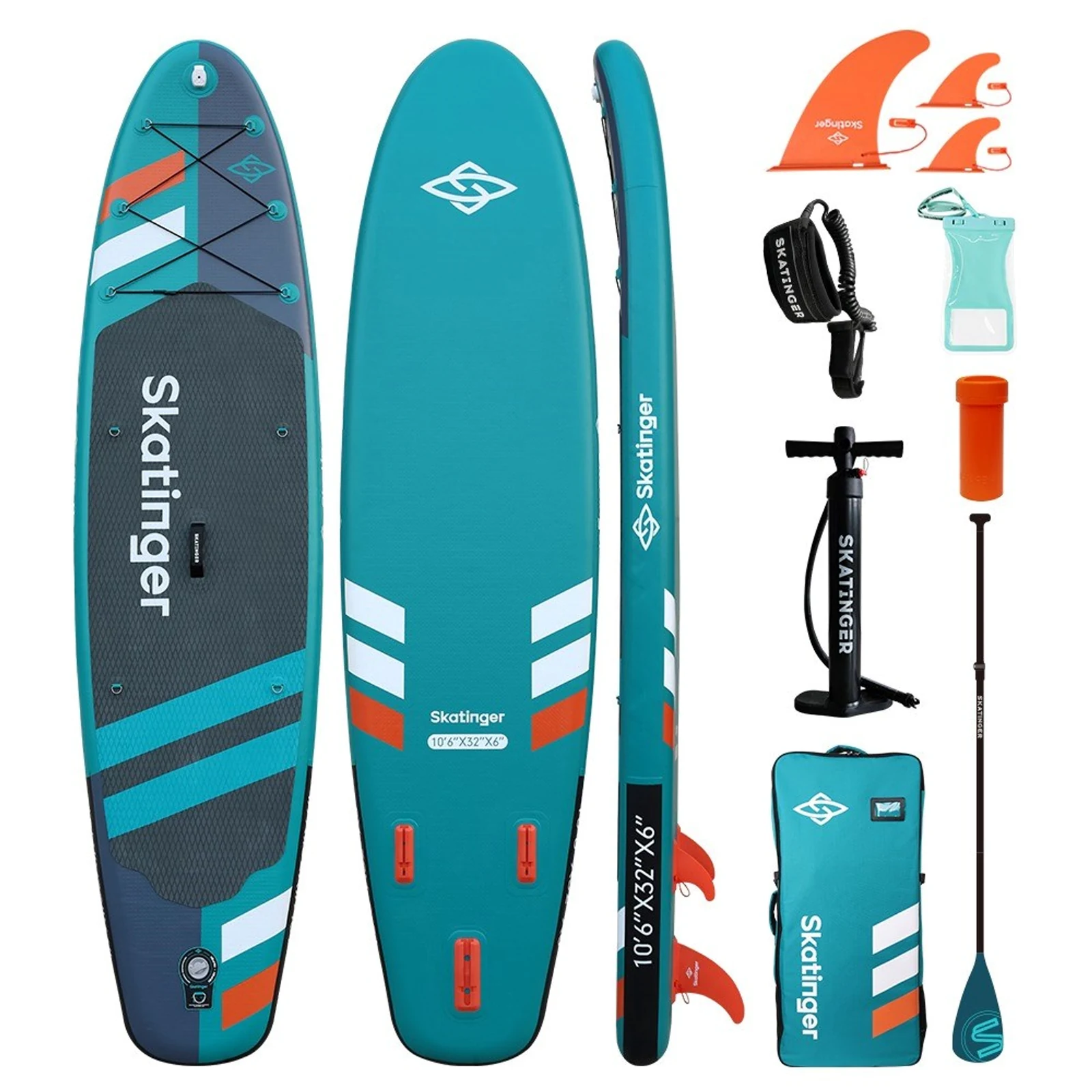 Deska SUP SKATINGER Jade 320x81x15 Allround