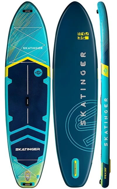 Deska SUP SKATINGER Prana light bule 350x89x15 Yoga