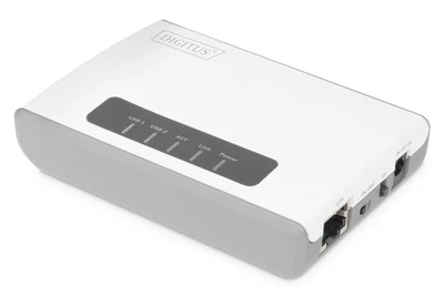 Serwer wydruku DIGITUS DN-13024 - Wielofunkcyjny serwer sieciowy