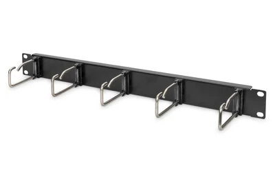 Organizer kablowy DIGITUS 19" 1U czarny