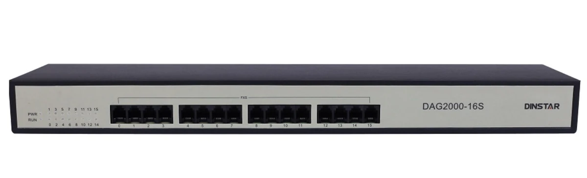 Dinstar DAG2000-16S - VoIP Bramka 16xFXS