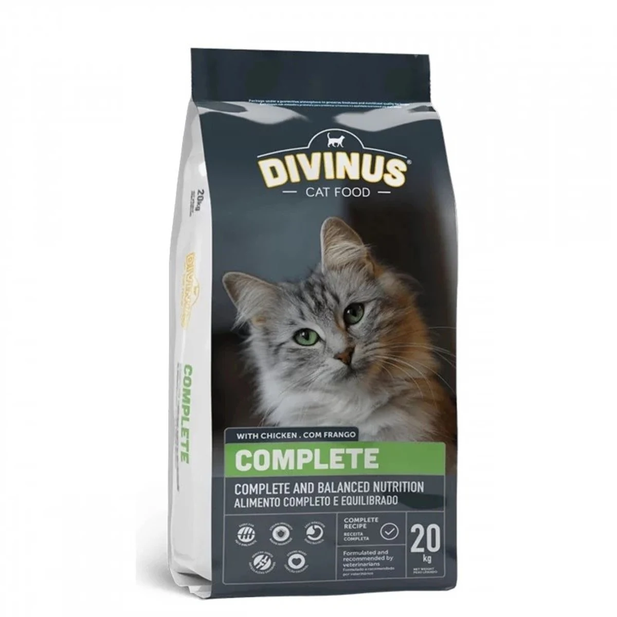 DIVINUS Cat Complete Sucha Karma 20 kg