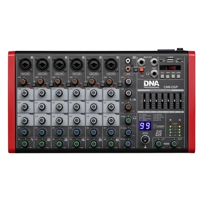 DNA CM8-DSP - Mikser audio USB, Bluetooth, Phantom