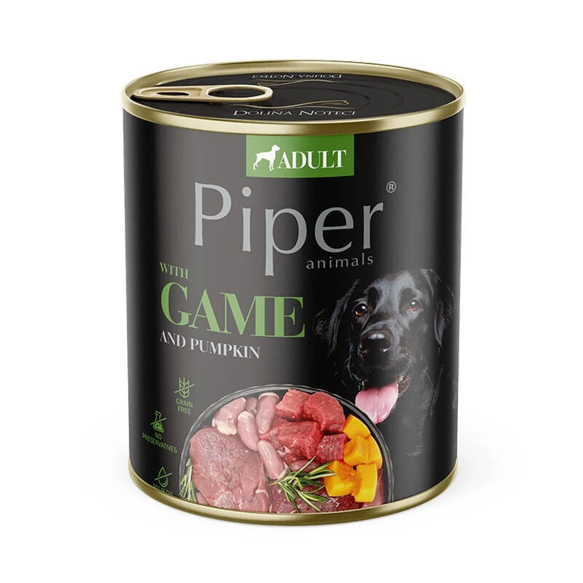 Mokra karma dla psa Dolina Noteci Piper z dziczyzną - 800g