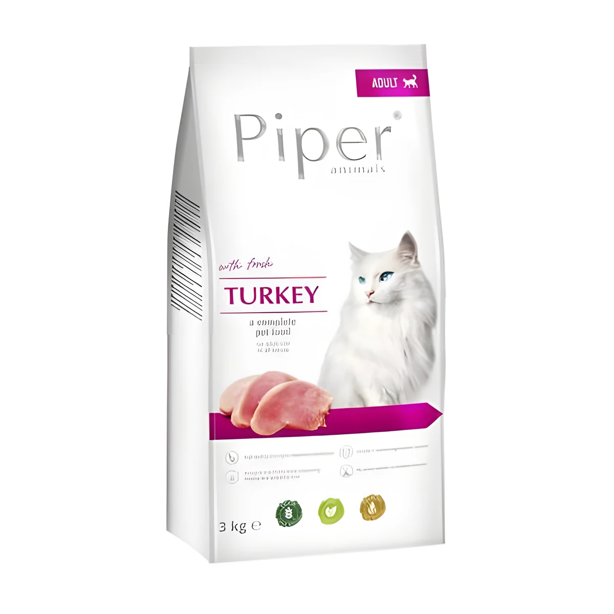 Karma sucha dla psa Dolina Noteci Piper z indykiem - 3 kg