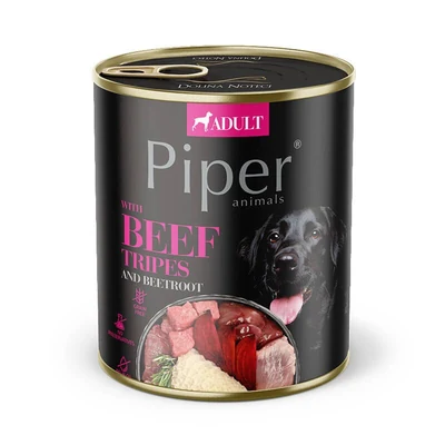 Mokra karma dla psa Dolina Noteci Piper Animals z żołądkami wołowymi - 800g