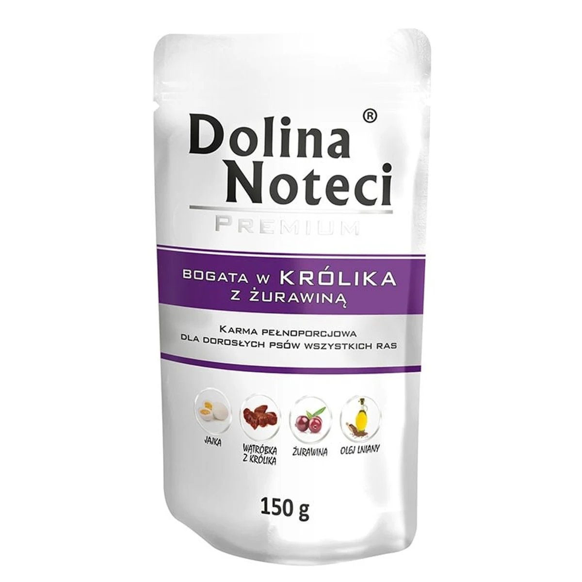 DOLINA NOTECI Premium 150g - Królik z Żurawiną