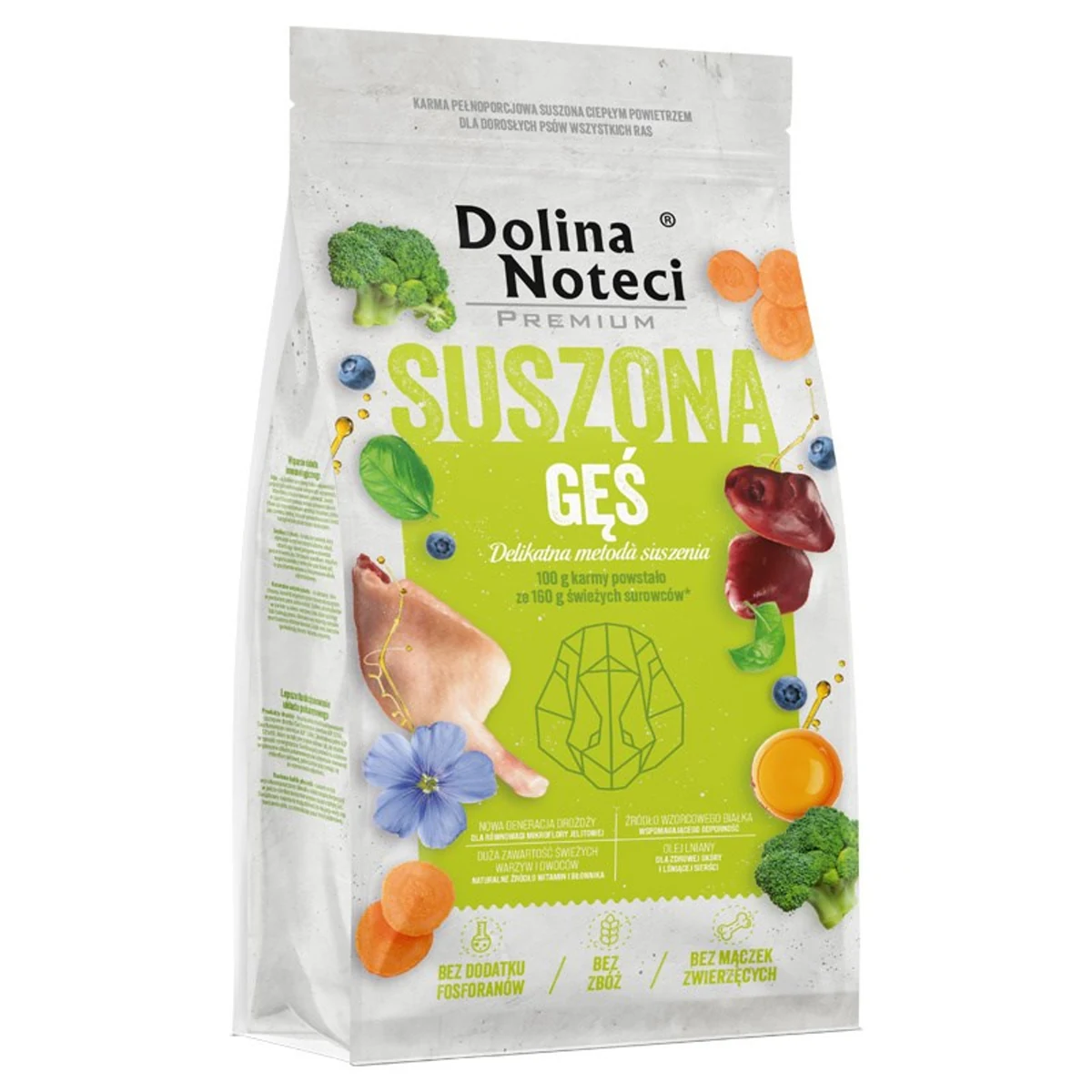Dolina Noteci Premium gęś 9kg dla psa