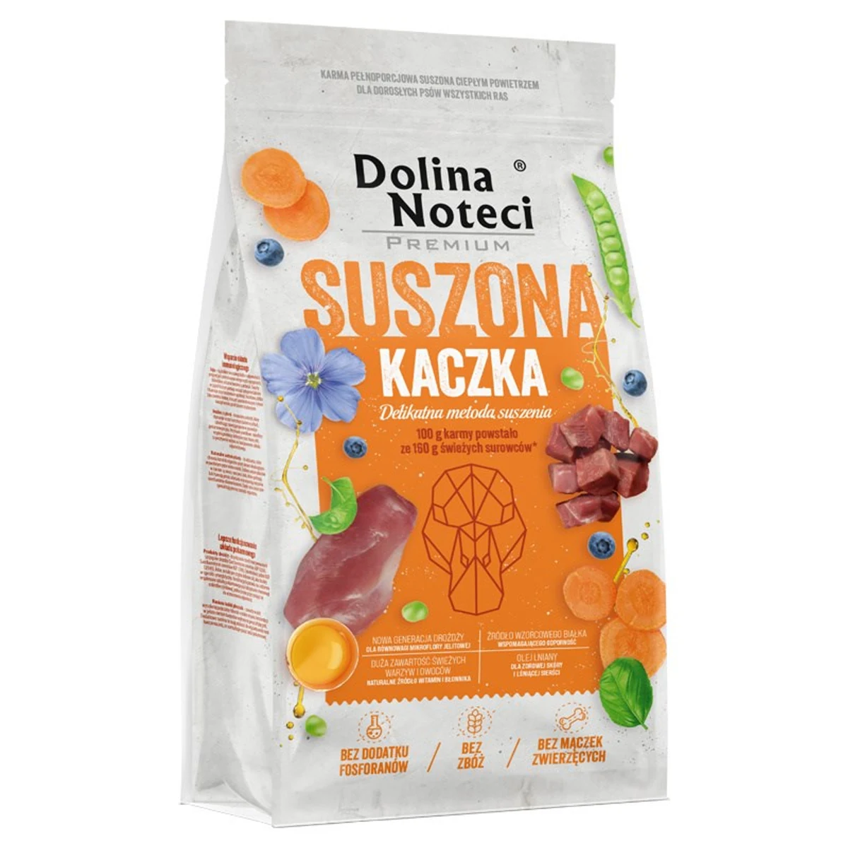 Dolina Noteci Premium kaczka karma suszona 9kg