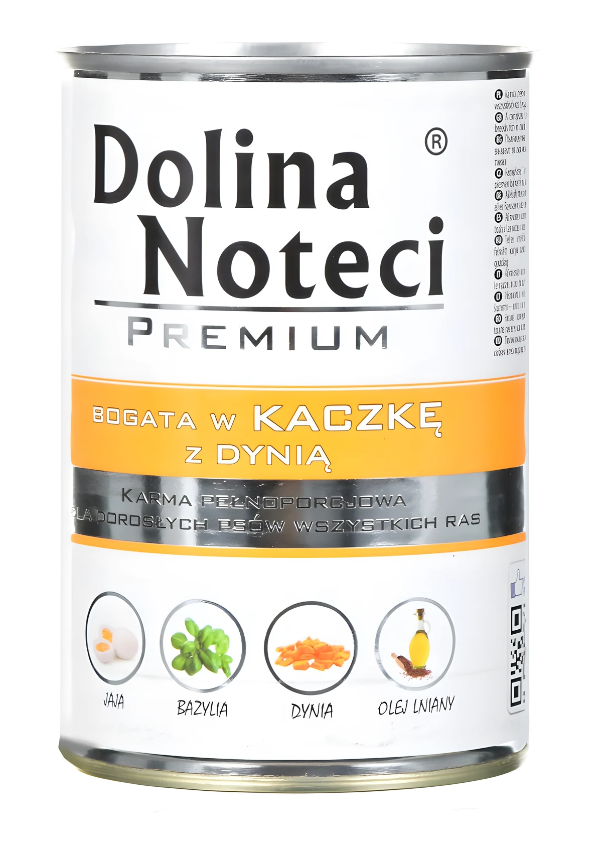 DOLINA NOTECI Premium kaczką z dynią, 400g