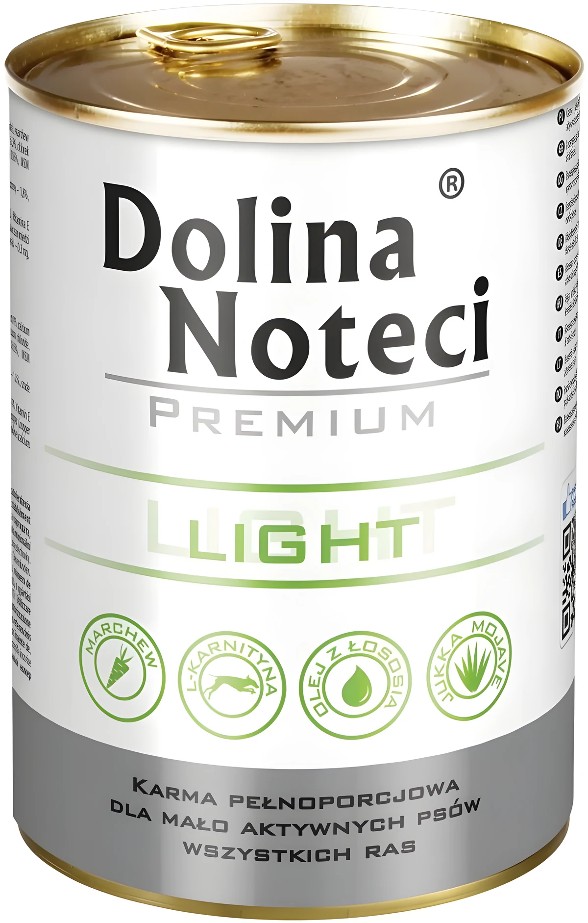 Mokra karma dla psa Dolina Noteci Premium Light 400 g