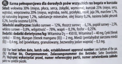 Mokra karma dla psa Dolina Noteci Premium 400g