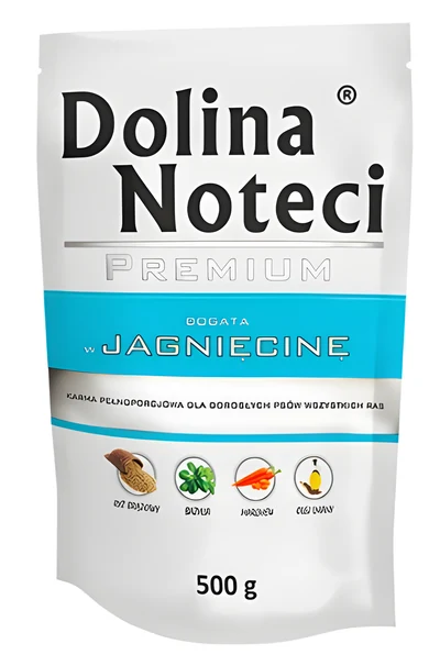 Mokra karma dla psa Dolina Noteci Premium 500g
