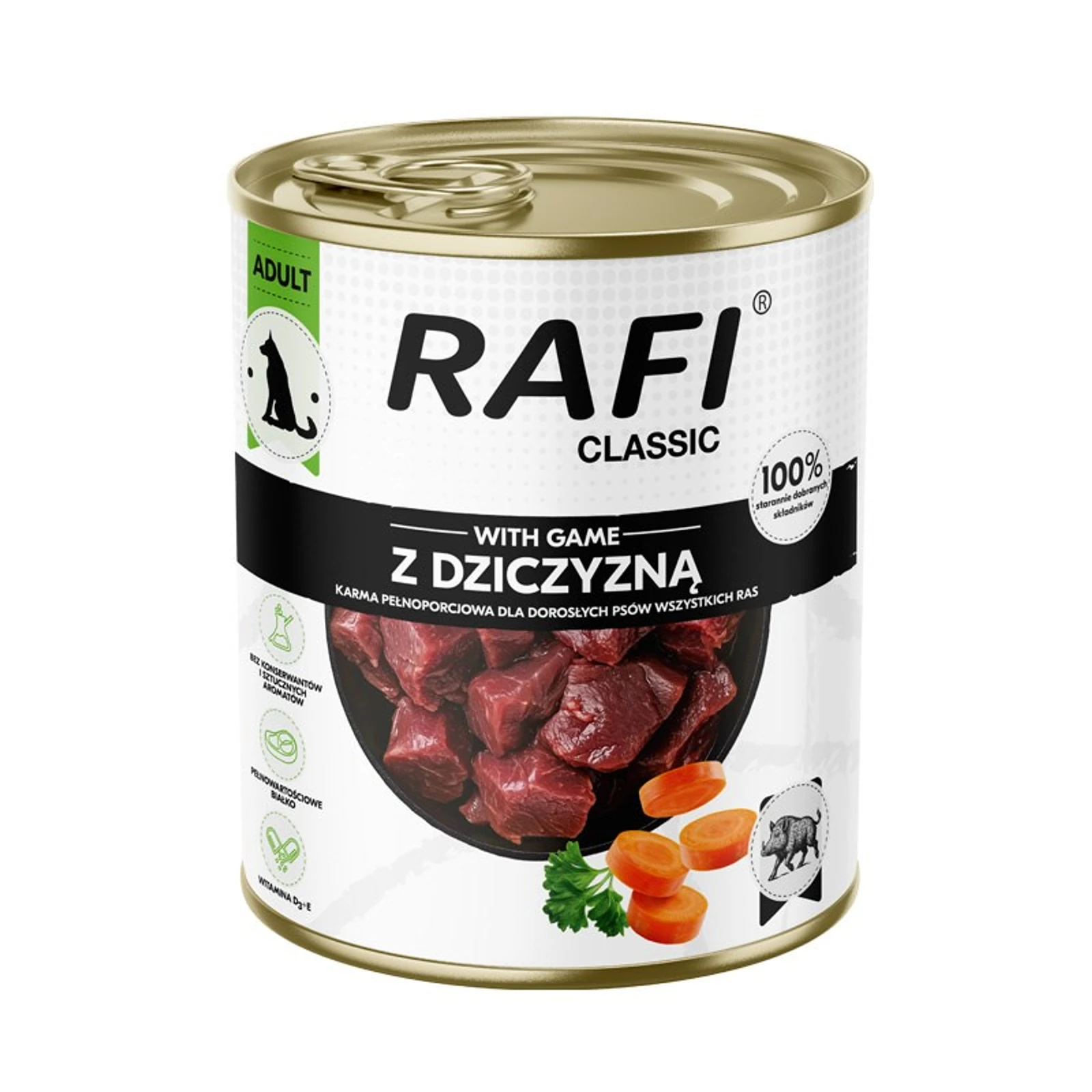 Dolina Noteci Rafi Classic 800g dla psa