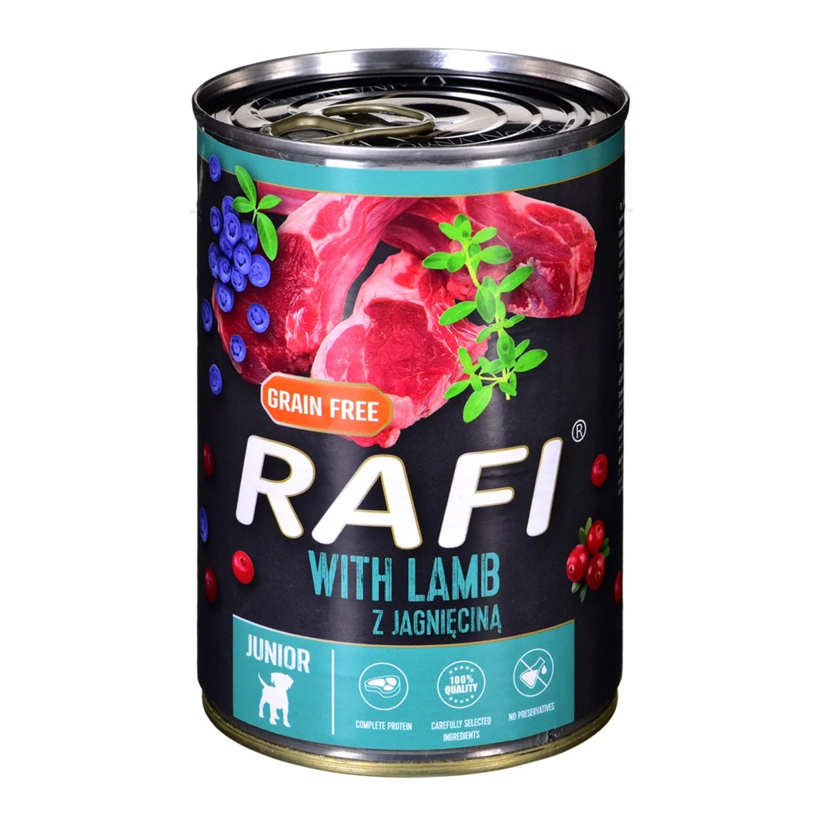 DOLINA NOTECI Rafi junior - mokra karma 400 g