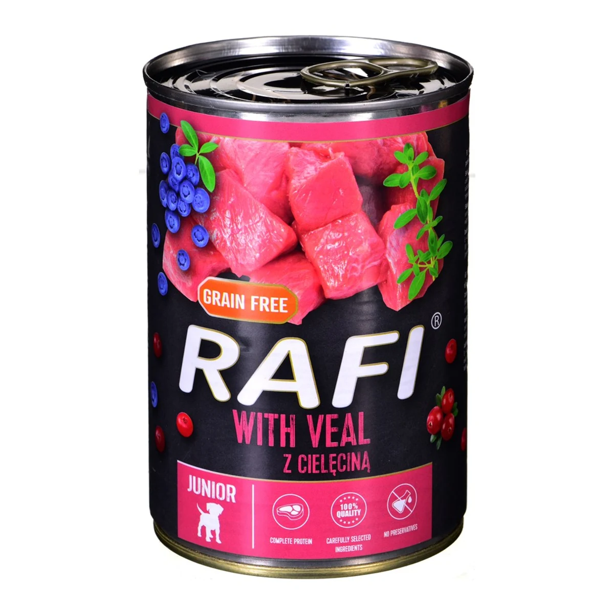 DOLINA NOTECI Rafi junior - mokra karma 400g