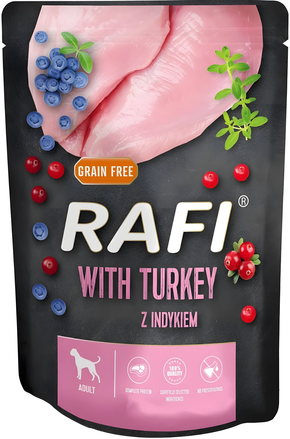 DOLINA NOTECI Rafi z indykiem - 300g