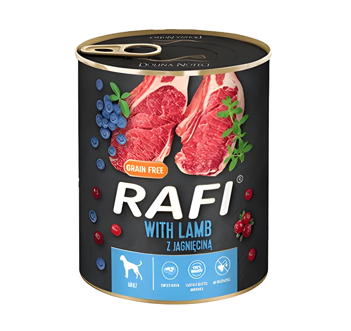 DOLINA NOTECI Rafi z jagnięciną, borławką i Żurawiną - 800g