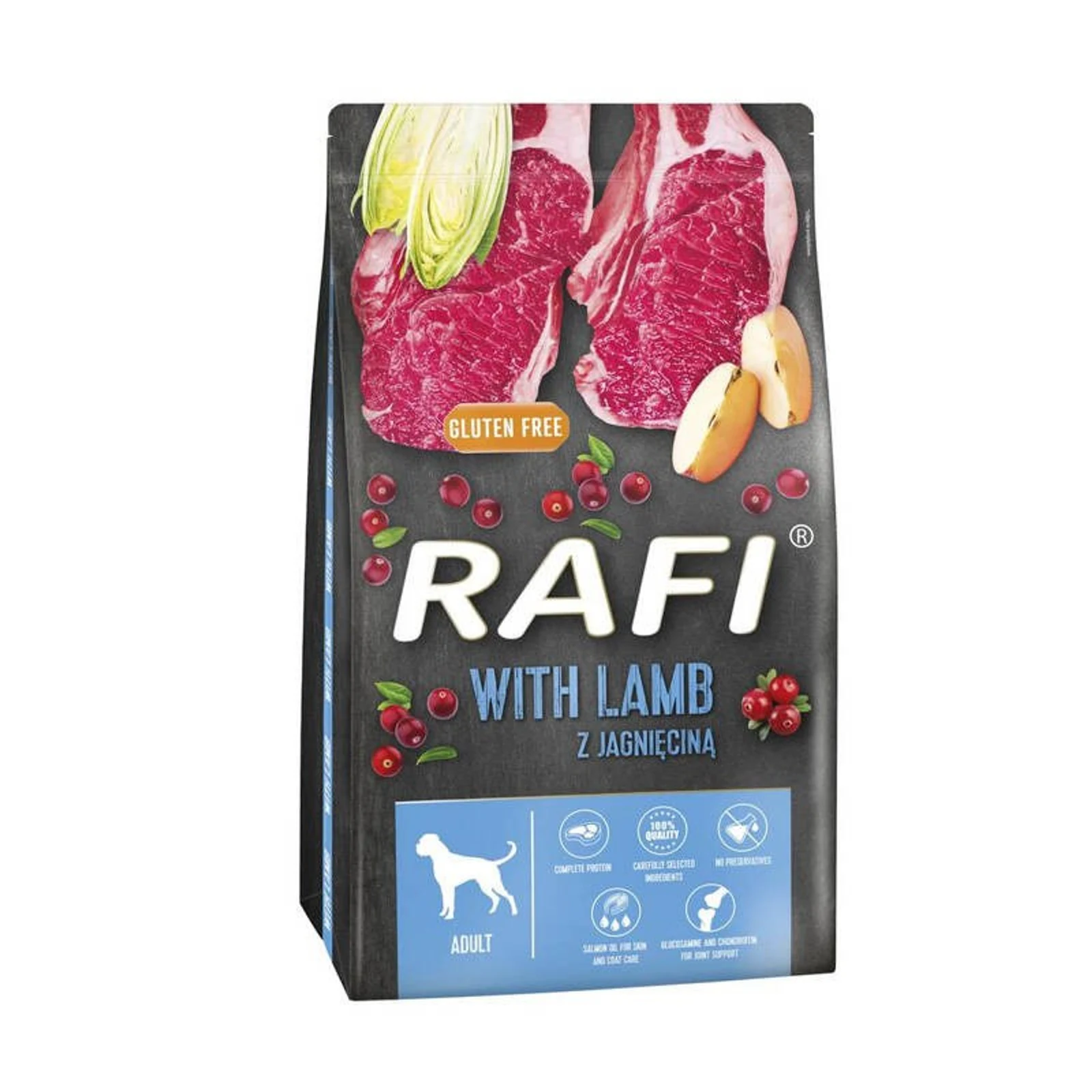 Dolina Noteci Rafi z jagnięciną sucha karma dla psa 3 kg