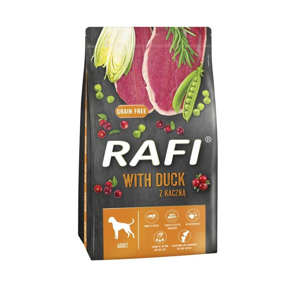 Dolina Noteci Rafi z kaczką sucha karma 10kg