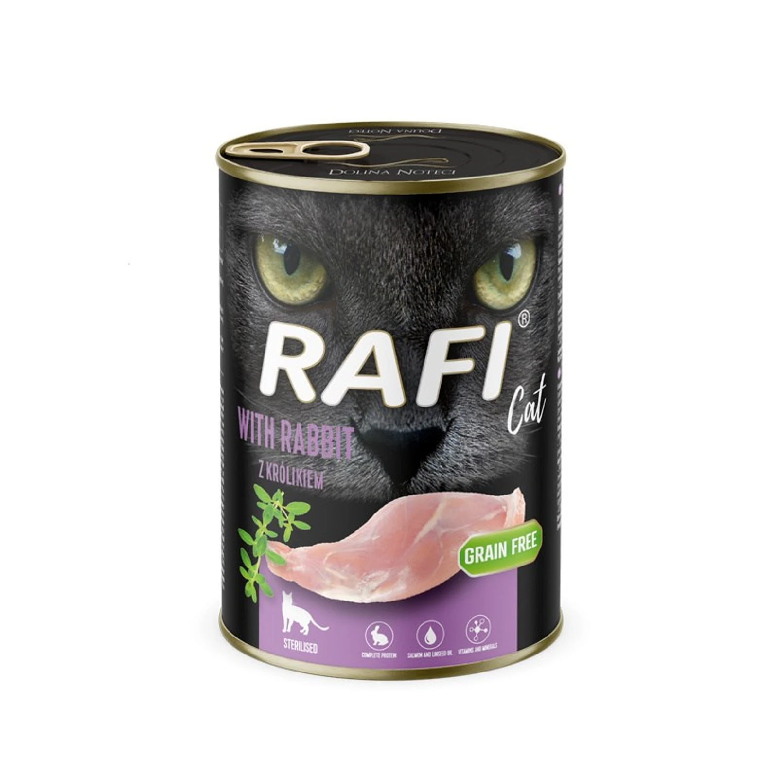 Dolina Noteci Rafi z królikiem 400g