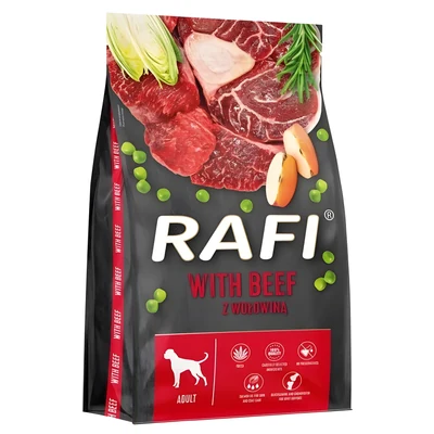 Dolina Noteci Rafi z wołowiną  karma sucha dla psa 10 kg