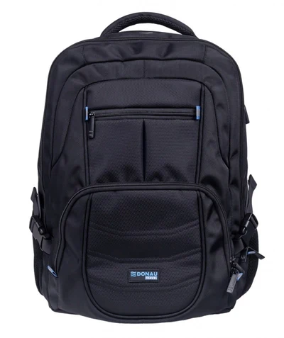 DONAU TRAVEL Plecak Amsterdam, 35l, USB-C, czarny