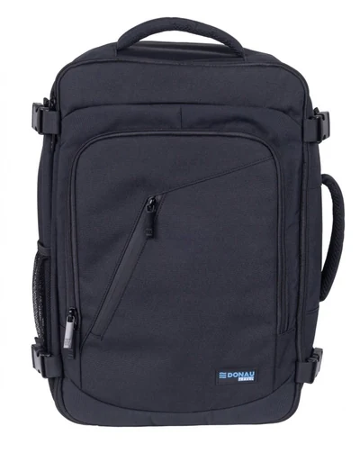 DONAU TRAVEL Plecak Warsaw, 23l, USB, czarny