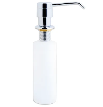 Dozownik do mydła Pyramis DP-01, chrom, 300 ml, 24 cm