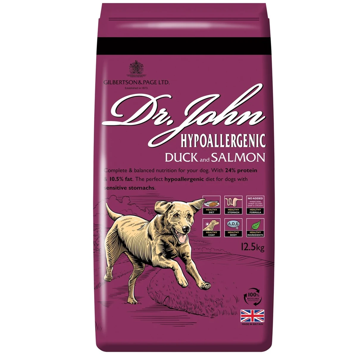 Dr John Duck & Salmon 12,5kg - Karma Sucha