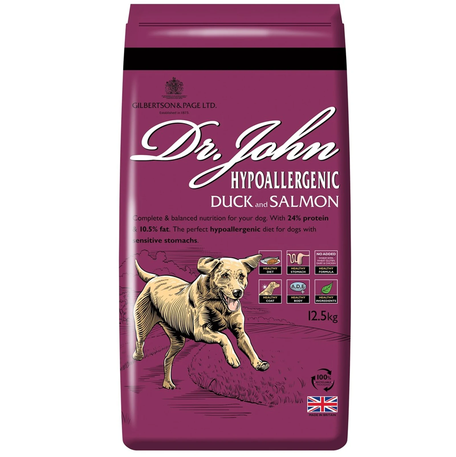 Dr John Duck & Salmon 12,5kg - Karma Sucha