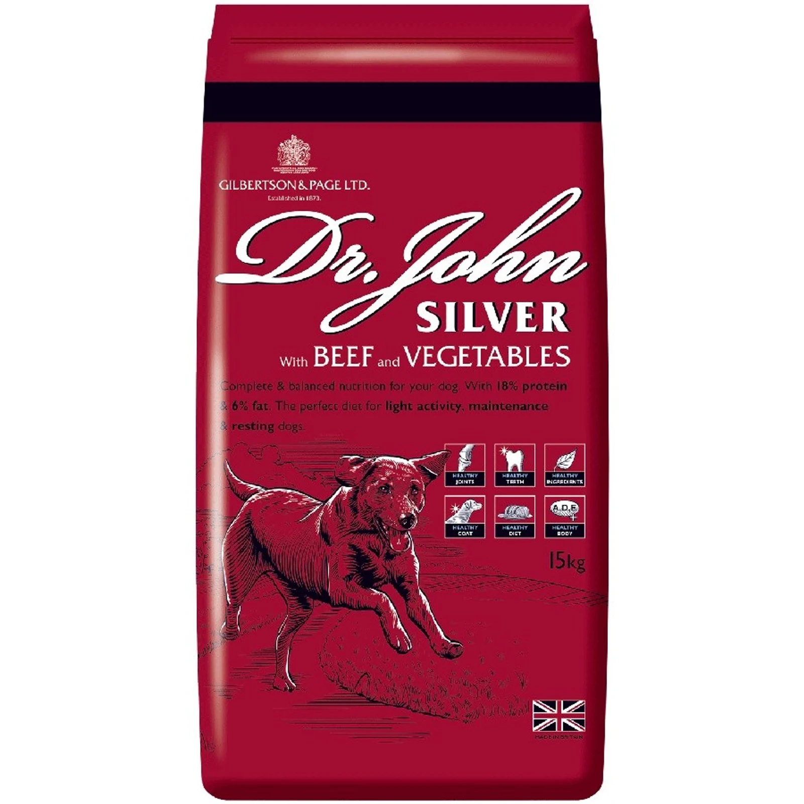 Dr John Silver Beef 15kg - Sucha Karma