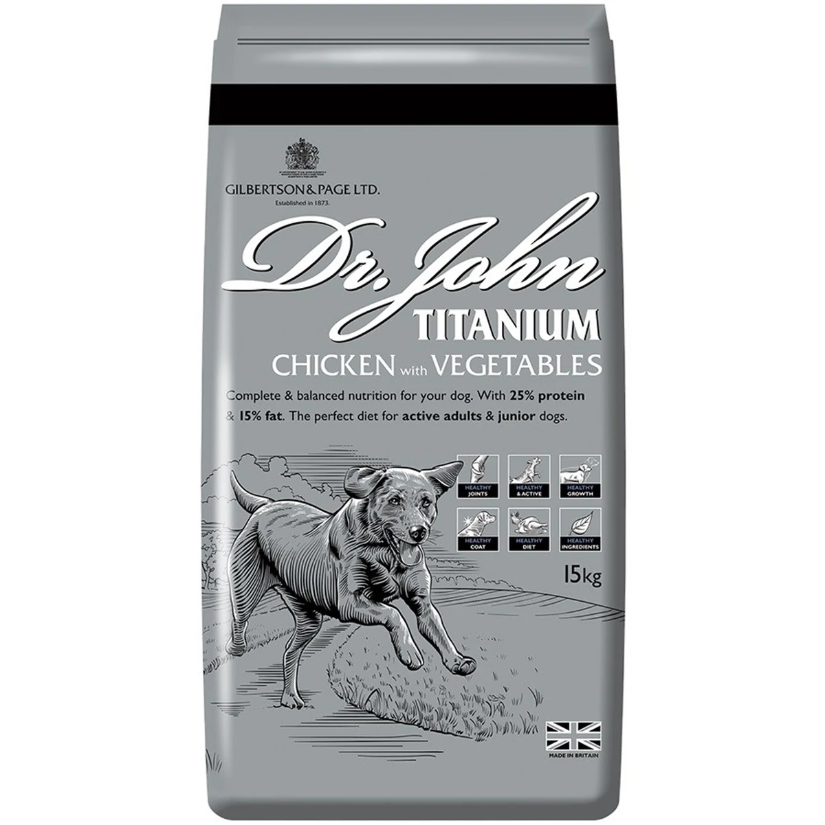Dr John Titanium 15kg - Karma Sucha dla Dorosłych