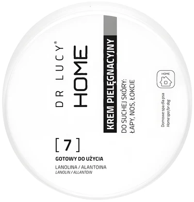 Krem pielęgnacyjny Dr Lucy Home nr 7 250 ml - do suchej skóry (łapy, nos, łokcie)