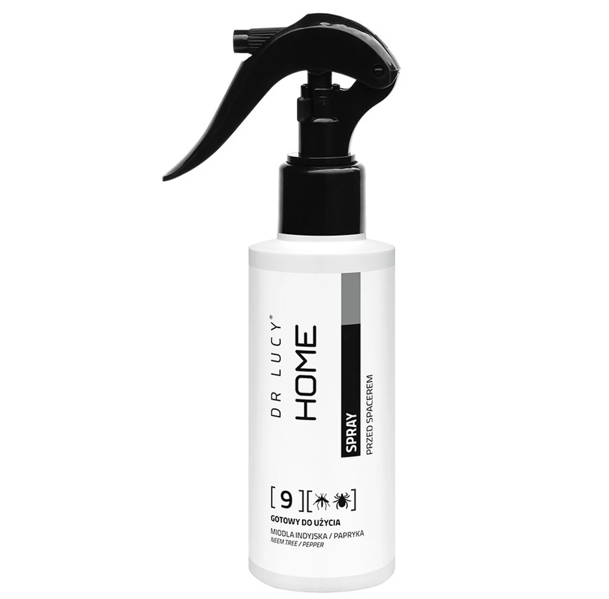 Dr Lucy - Home nr 9 100 ml - Spray przed spacerem - Preparat na kleszcze