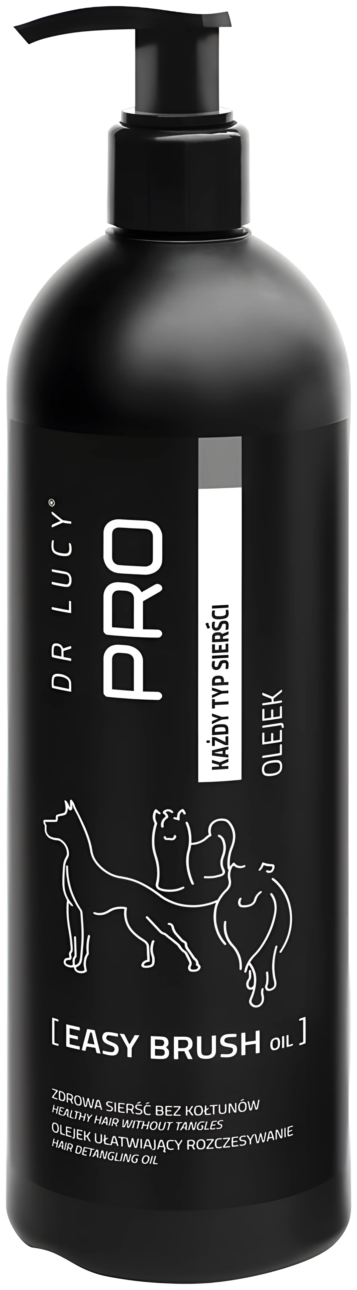 DR LUCY PRO EASY BRUSH OIL 0,5 L - OLEJEK DO PSO