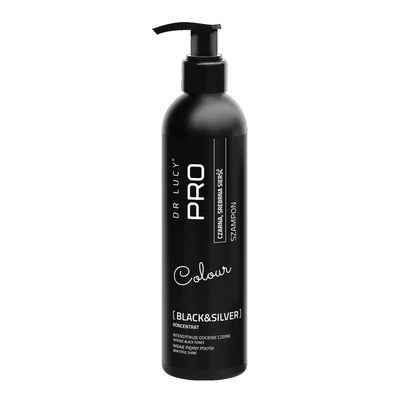 DR LUCY - PRO SILVER AND BLACK 250 ML SZAMPON DLA PSÓW I KOTÓW O CZARNEJ, CIEMNIEJ I SREBRNEJ SIERŚCI