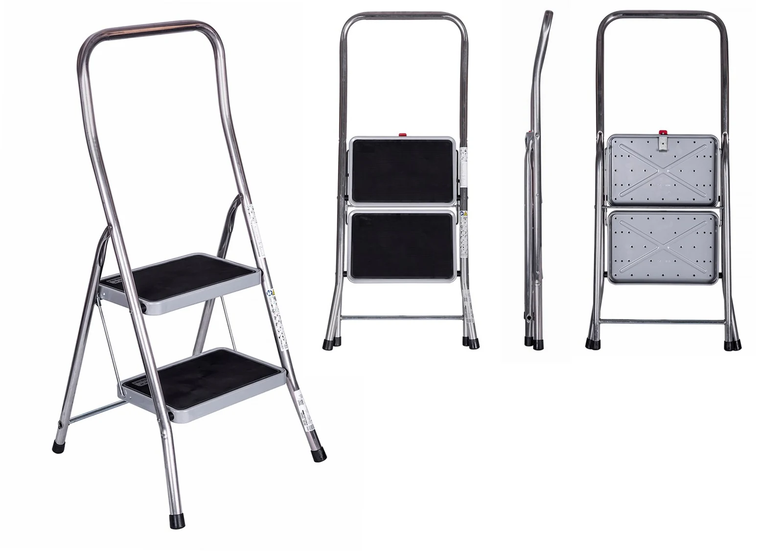 Drabina 2 stopniowa aluminiowa Krause 130860 — zdjęcie 1 z 8