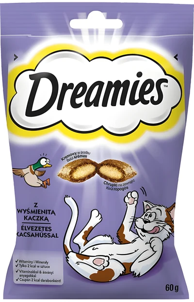 Przysmak dla kota Dreamies z kaczką 60g