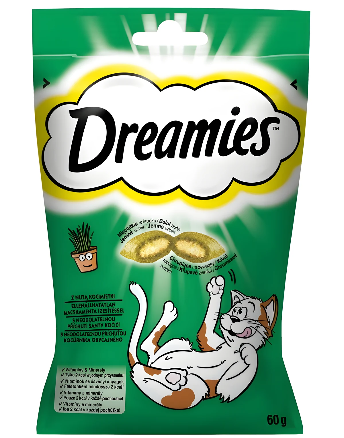 DREAMIES z Nutą Kocimiętki - 60 g