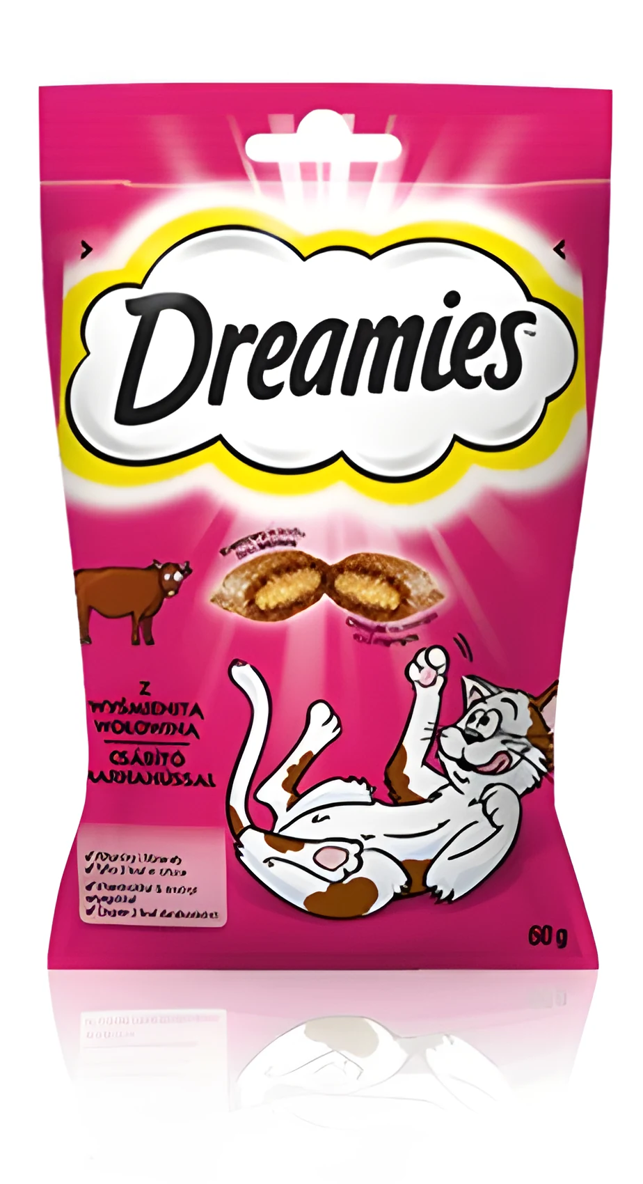 DREAMIES z wołowiną 60g - przysmak mięsny