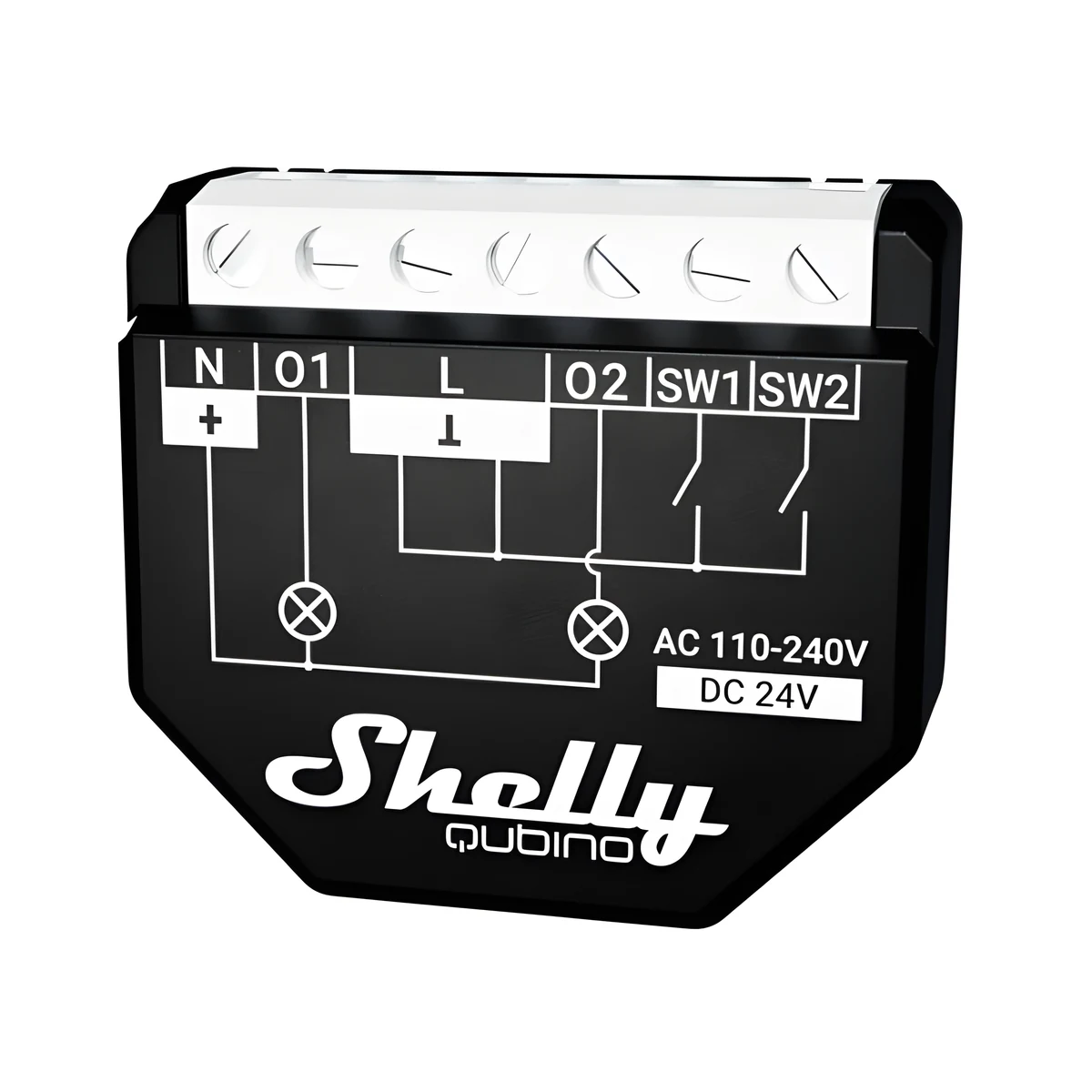 Dwukanałowy sterownik Z-Wave Shelly Qubino Wave 2PM