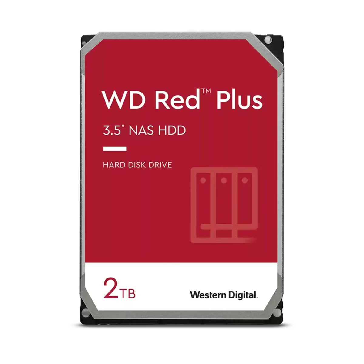 Dysk HDD WD Red Plus 2 TB 3.5" 5400 RPM