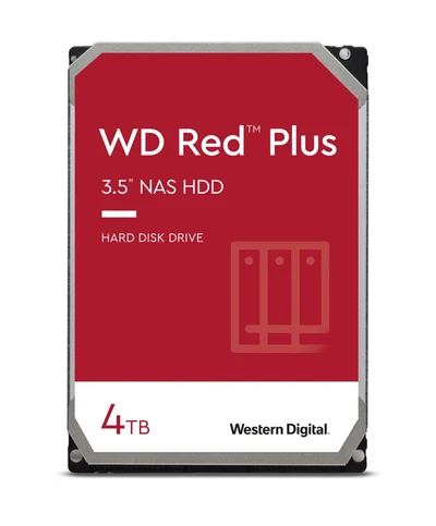 Dysk HDD WD Red Plus 4 TB 3.5" 5400 obr/min