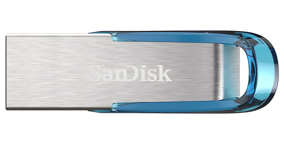 Pendrive SanDisk Ultra Flair USB 3.0, niebieski