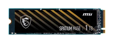 Dysk SSD MSI Spatium M450 1TB PCIe 4.0 NVMe