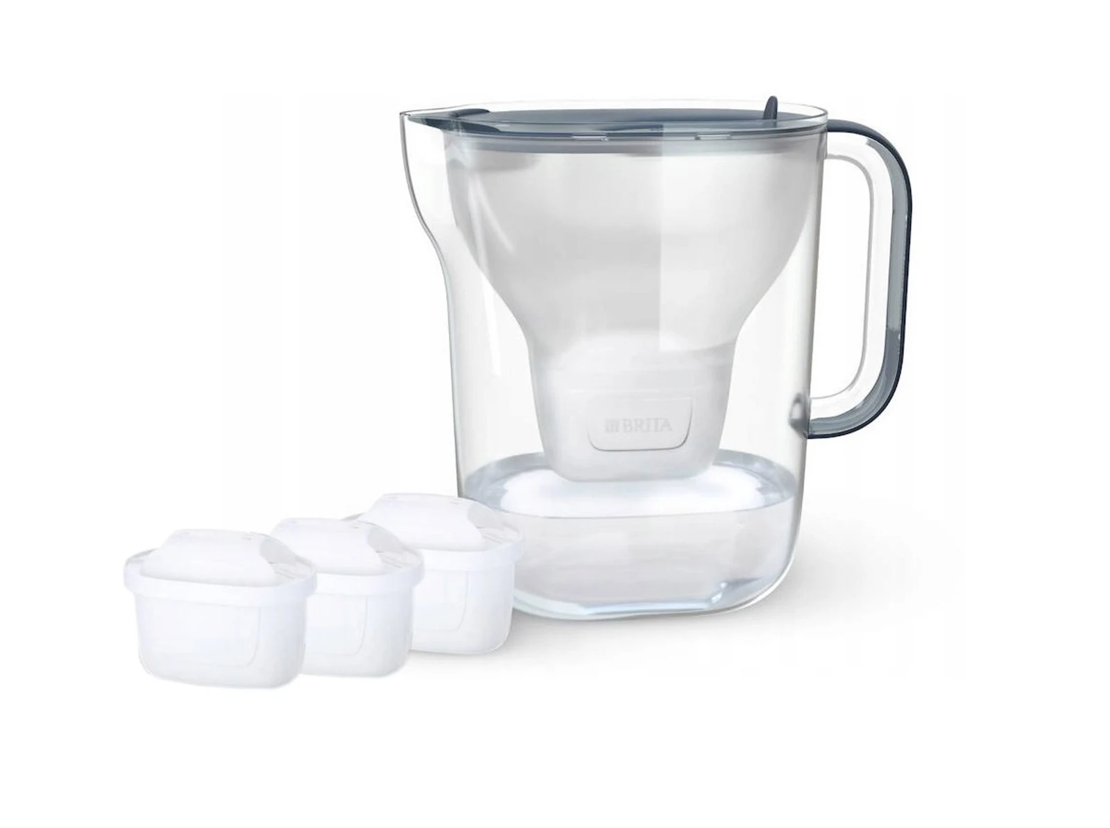 Dzbanek Brita Essential XL+3 wkłady ciemnoniebieski — zdjęcie 1 z 8