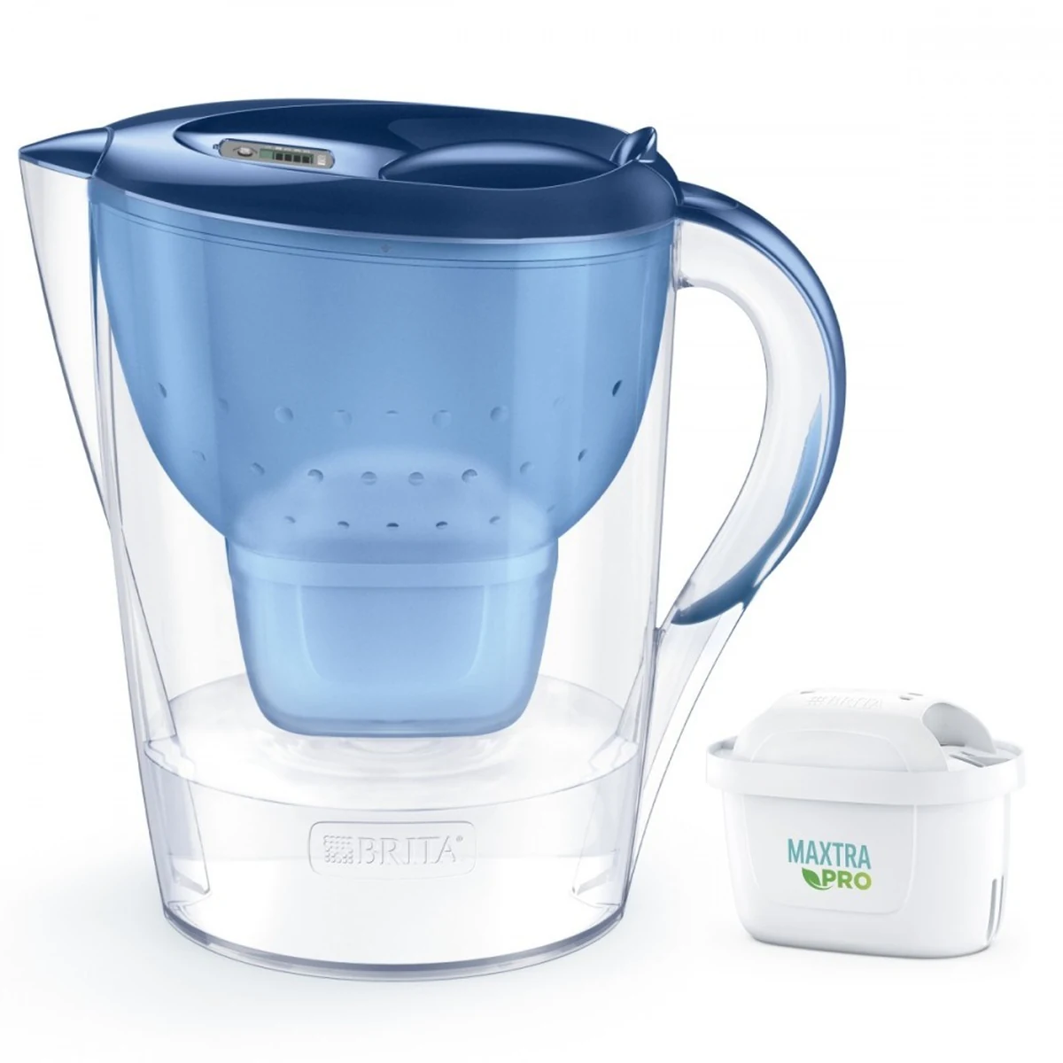 Dzbanek filtrujący Brita Marella XL+1 z wkładem Maxtra Pro, 3,5 l, niebieski