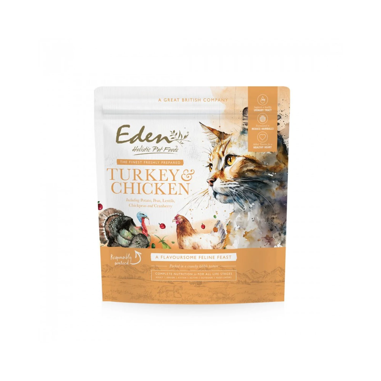 Eden Indyk i Kurczak 1,5kg - Sucha Karma — zdjęcie 1 z 6