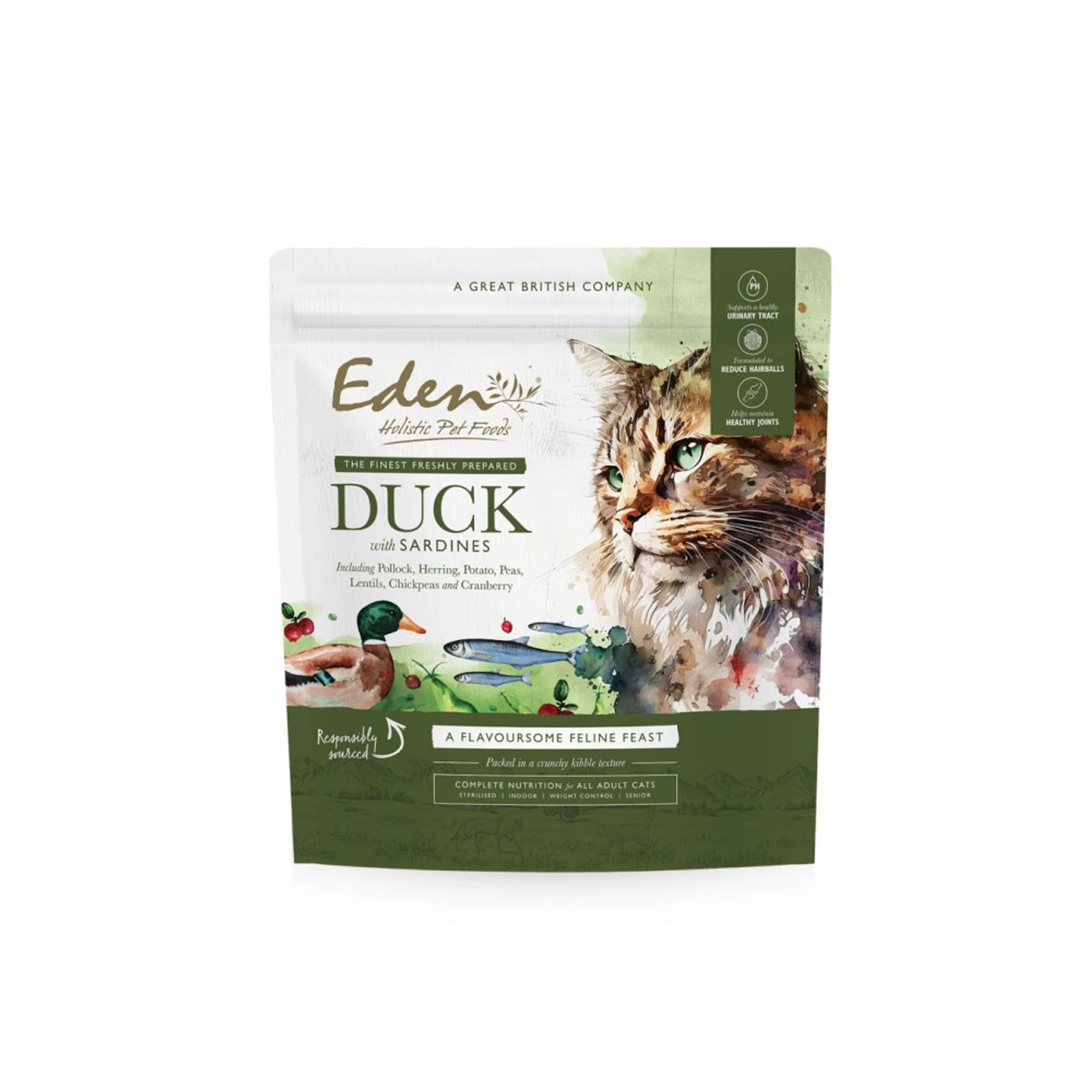 Eden Kaczka i Sardynka 1,5kg — zdjęcie 1 z 6